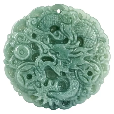 Zodiac Dragon Jade Pendant · Prosperity Amulet · Chinese Cultural Jewelry