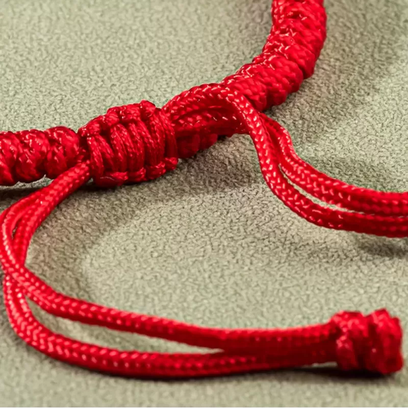 Golden Silk Jade Pixiu Wealth Bracelet – Handmade Knot with Earth-Tone Jade | Lucky Amulet for Protection & Abundance | Earth El