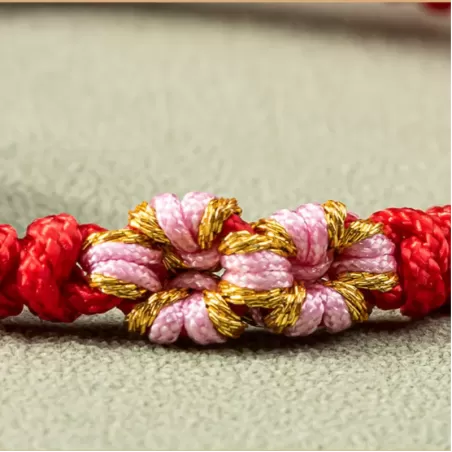 Golden Silk Jade Pixiu Wealth Bracelet – Handmade Knot with Earth-Tone Jade | Lucky Amulet for Protection & Abundance | Earth El