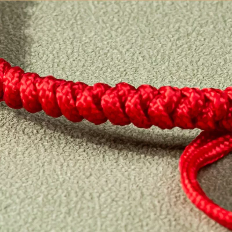 Golden Silk Jade Pixiu Wealth Bracelet – Handmade Knot with Earth-Tone Jade | Lucky Amulet for Protection & Abundance | Earth El