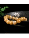 Gobi Yellow Jade Bracelet | Natural Silky Soft Jade 13mm Beads