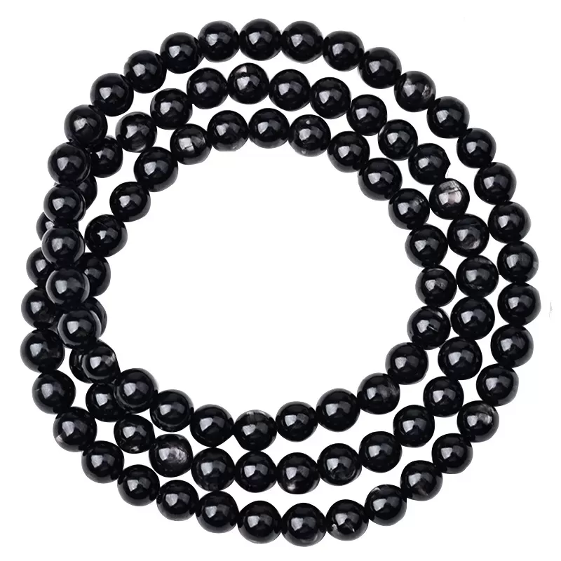 Natural Egyptian Goldstone 108 Mala Beads Bracelet – Cat’s Eye Crystal for Fortune, Energy & Water Element Balance